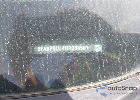 2017 Ford Fusion Hybrid Se from USA, damaged, VIN 3FA6P0LU4HR358501